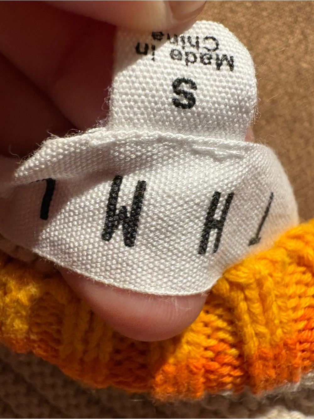 H&M Bright Orange Knit Crop Top - Picture 4 of 5